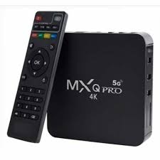 SMART TV BOX 4K Smart MX Q PRO 5G + FUENTE – 4G / 64G