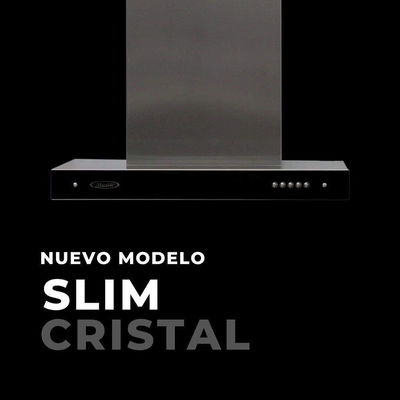 Campana Slim Cristal Negro 90