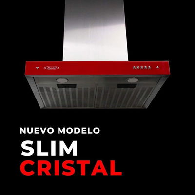 Campana Slim Cristal Rojo 90