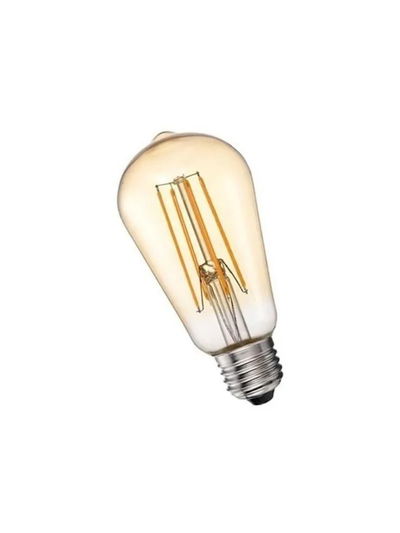 LAMPARA INTERELEC LED FIL.ST64 8W E27 CAL GOLDEN#