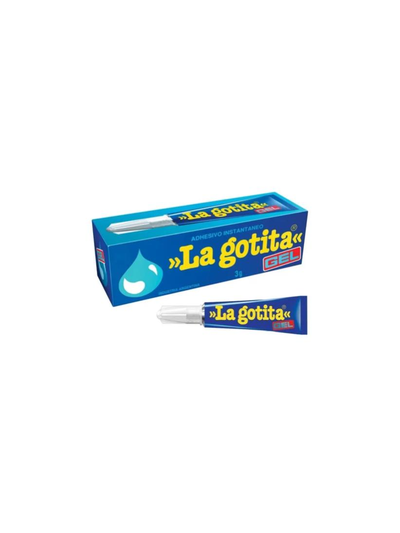 PEGAMENTO LA GOTITA GEL X3ML POXIPOL