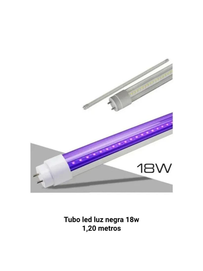 TUBO LED 18W LFG LUZ NEGRA 1.2M T8#