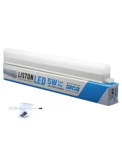 LISTON SICA LED 5W 300MM INTERC. 220V FRIO