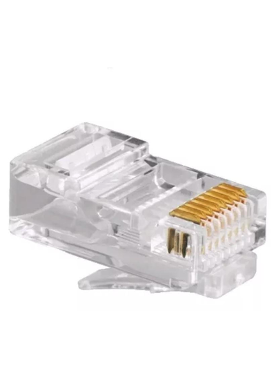 FICHA RJ45 COMPUTACION MACHO 8P