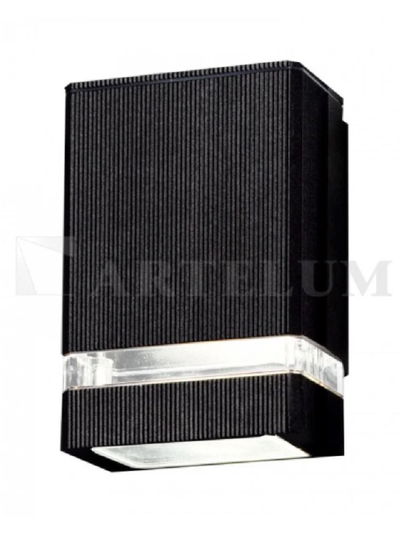 APLIQUE PARED ARTELUM ANKA SIMPLE ALUMINIO NEGRO GU10 40038