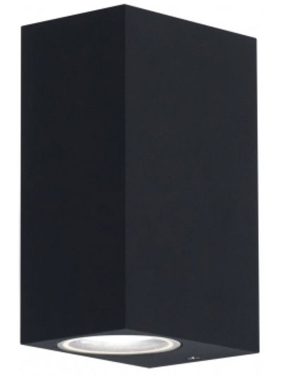 APLIQUE PARED ARTELUM NICO DOBLE 2XGU10 NEGRO 42057