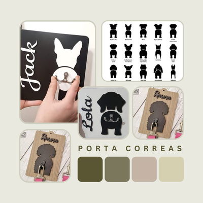 Porta correas Mascotas