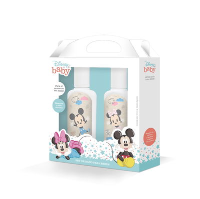 SET DE BAÑO P/ BEBES SHAMPOO + OLEO CALCARIO