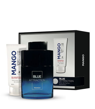 PACK MANGO MEN BLUE ATTRACTION + SHAMPOO