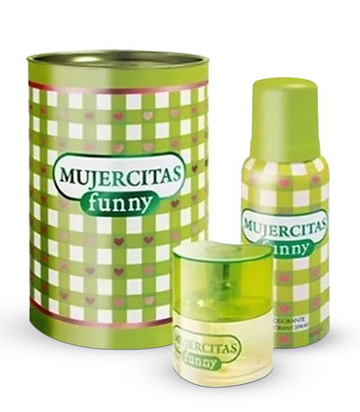 LATA MUJERCITAS FUNNY (EDT*40ML+ DEO)