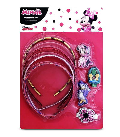 SET ACCESORIOS DE PELO MINNIE