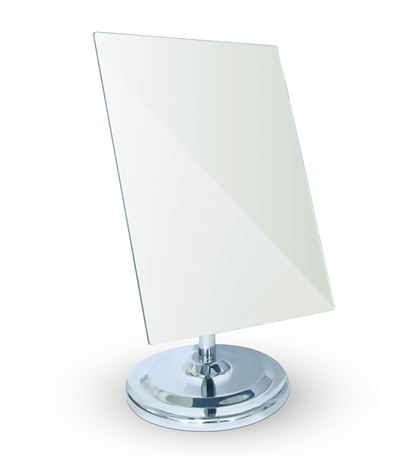 ESPEJO METAL C/PIE RECTANGULAR 14*24