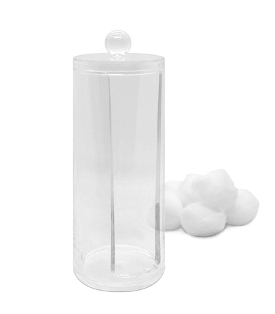 VASO ALTO DE ACRILICO C/ TAPA