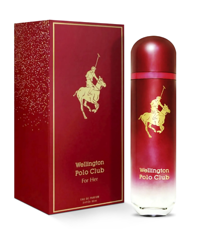 WELLINGTO POLO CLUB EDP 90 ML FEMENINO ROJO