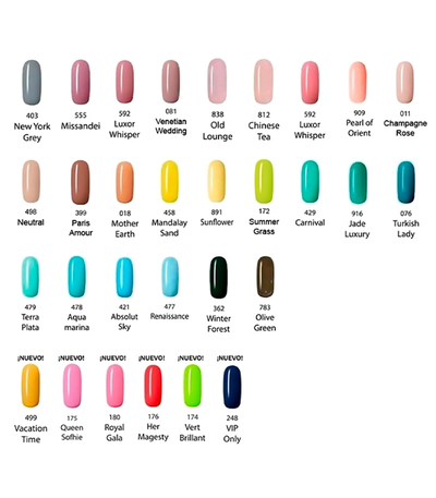 ESMALTE SEMI MELINE COLORES