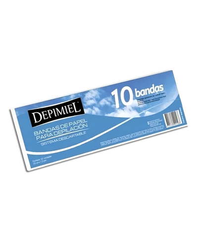 BANDAS DE PAPEL P/ RETIRAR CERA *10U