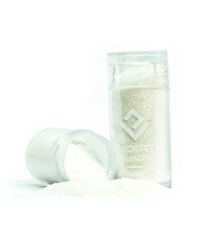 GLITTER *15 GR METAL BLANCO TORNASOL