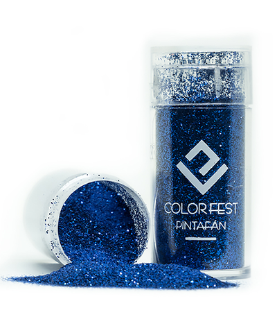 GLITTER *15 GRS METAL AZUL