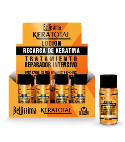 KERATOTAL AMPOLLAS S/ ENJUAGUE *12 UNIDADES