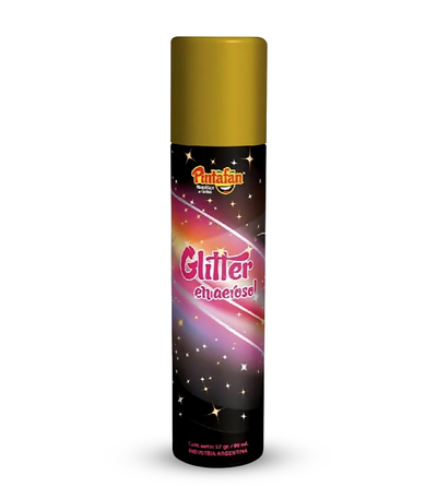 AEROSOL GLITER ORO