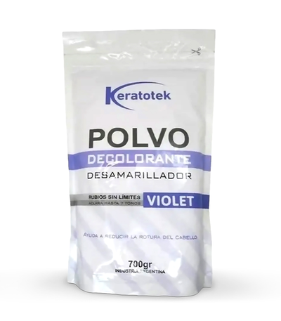 POLVO DECOLORANTE *700GR DESAMARILLADOR