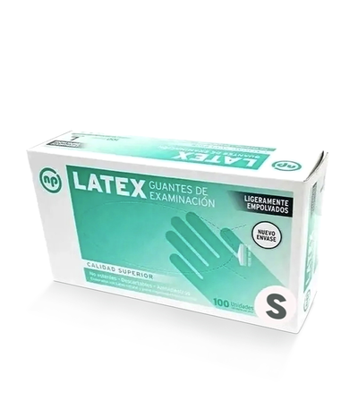 CAJA DE GUANTES DE LATEX *100U S