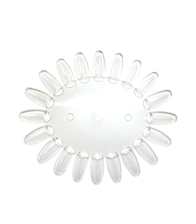 UNERO REDONDO TRANSP/ NATURAL *10 UND