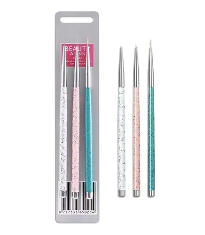 SET *3 PINCELES LINER PELO CORTO MANGO MARMOLADO