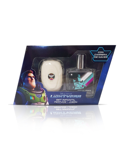 SET DE PERFUME + JABON LIGHTYRAR