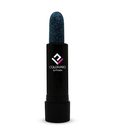 MAQ BARRA GLITTER EN BLISTER TURQUESA