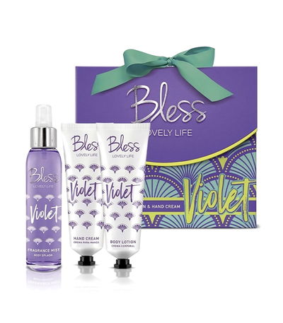 BLESS TRIO PURPLE DREAM BODY+SHOWER GEL + BODY LOTION