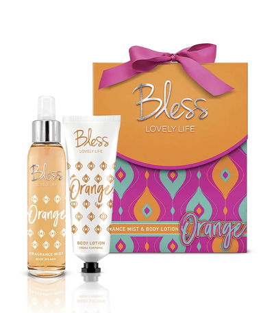 BLESS DUO ORANGE WISH BODY + SHOWER GEL