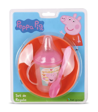 BLISTER CUENCO + VASO TOMATETINA PEPPA