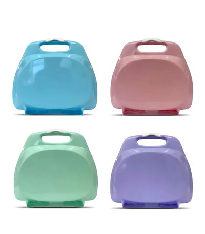 VALIJA LUNCHERA S/ STICKER PASTEL