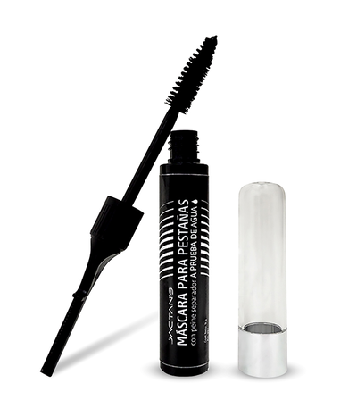 MASCARA CON CEPILLO (WATERPROOF)