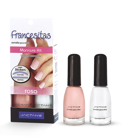 SET DE ESMALTE FRANCESITA ROSA NUEVO