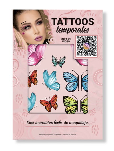 TATOOTEMPORALES PACK *12 SURTIDOS