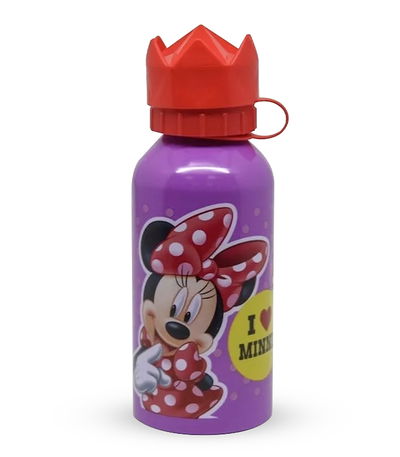 BOTELLA DE ALUMINIO 400ML MINNIE