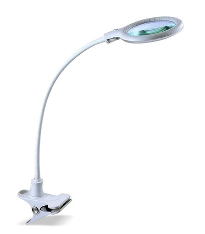 LAMPARA LED C/ LUPA P/ ESCRITORIO