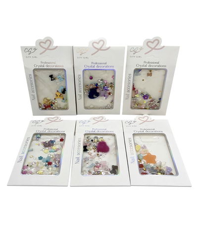 PACK * 12 BLISTERS DECO P/ UÑAS