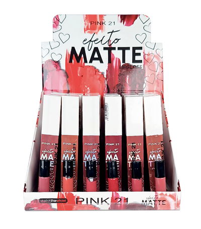 EXH DE LABIALES MATTE *24 U