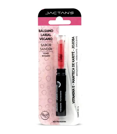 BALSAMO LABIAL ROSADO VEGANO SANDIA