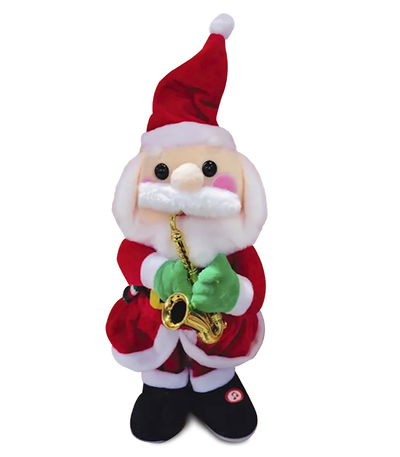 PAPA NOEL MUSICAL -HABLA 33CM