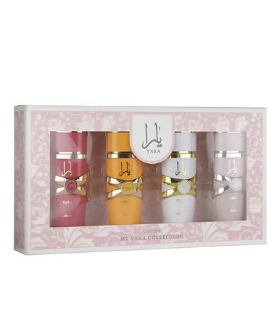 PACK *4 MINI PERFUMES YARA