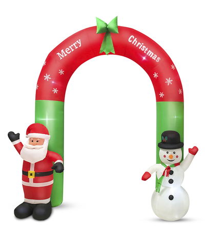 INFLABLE ARCO NAVIDAD *2.40MT