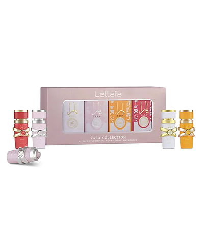PACK *4 MINI PERFUMES YARA