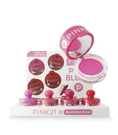 EXH DE RUBOR EN POLVO PUFF *12 U