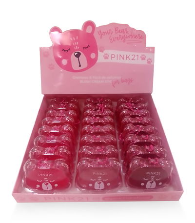 EXH*24 DE RUBOR EN CREMA C/ LLAVERO