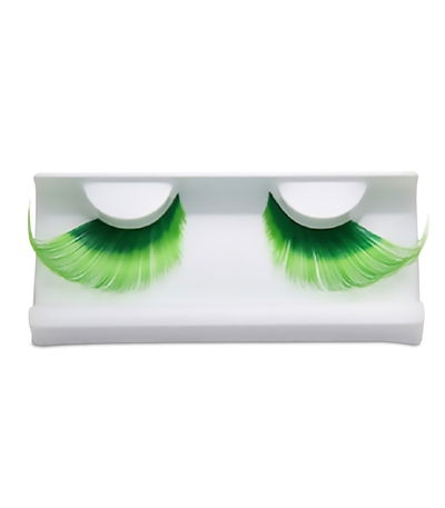 PESTAÑAS POSTIZAS FANTASIA C/ PLUMA