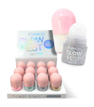 EXH *12 GLITTER ROLL-ON SUPER BRILLOSO